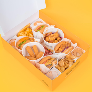 Einweg-Brathähnchen <span class=keywords><strong>box</strong></span> Auto Popup <span class=keywords><strong>Burger</strong></span> <span class=keywords><strong>Box</strong></span> One-Stop-Fast-Food-Verpackungs material - Product Image 4
