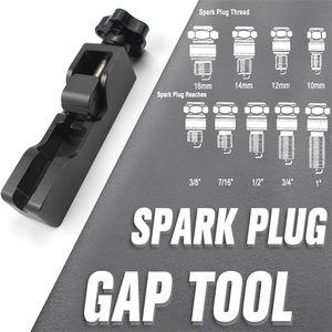 Getitall Spark Plug <b>Gap</b> Tool 10 12 14 16mm Adjustable With Gauge For Auto Repair - Product Image 4