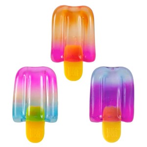 NeeDoh Style Nice-Sicle Gradient Ice Cream Squeeze Squishy Silicone Sensory Stress Relief Easter Basket Stuffers Party Favors - Product Image 1