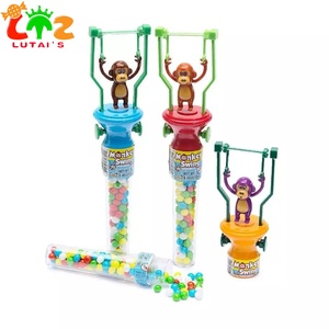 Venta caliente de la tableta de mono afrutado para niños pequeños Candy Toy Little Bee Cymbals en textura dura empaquetada en bolsa - Product Image 6