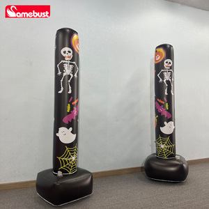 Barre de saut en hauteur gonflable Samebust, PVC, lumineuse, pour Halloween, jeu de fête en extérieur ou en intérieur, pour enfants et adultes, unisexe - Product Image 3