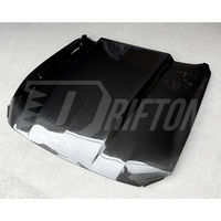 Nouveau capot en fibre de carbone style Drifton CJ, tissage 3K/6K/12K, finition brillante/mate, protection UV, Mustang Gen7 S650 2024-On, noir