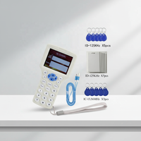 Lecteur/Graveur/Duplicateur RFID Portable Mini IC/ID 125kHz 13.56MHz Étanche pour Cartes Clés, Cartes de Visite et Cartes Hôtelières
