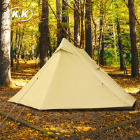 Tente de randonnée ultralégère Kawagebo Kamp (KK) 1,6 kg / 3,5 lb en tissu polyester 210T PU3000 pour 2 personnes