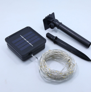 Guirlande lumineuse solaire LED 10m 20m Décoration de jardin extérieur Lumière féérique Fête Noël Mariage Vacances IP65 - Product Image 6