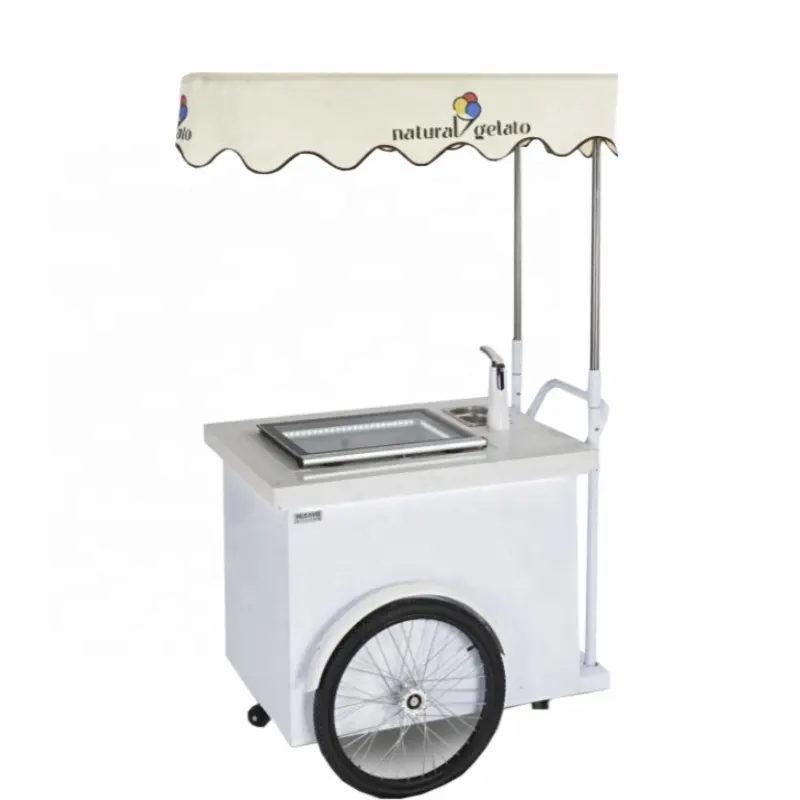 High Quality Ice Cream Cart Display Ice Cream Cart Ice Cream Bike Food Cart