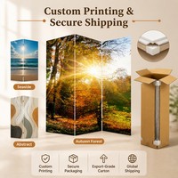 Partisi Ruangan & Pembatas Ruangan Dekorasi Rumah Barang Kayu Partisi Ruang Tamu Berlampu LED Desain Partisi Ruang Tamu