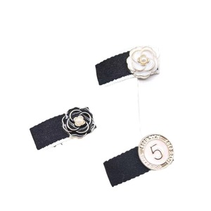 Schnauzer <b>Bow</b> Hair <b>Clip</b> One Size Fits All 3.4cm Durable Polyester Pet Hair Accessory - Product Image 4