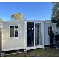 Petit Conteneur d'Expédition Préfabriqué de 20 pieds 40 pieds 2 3 4 5 6 Chambres à Coucher Petit Conteneur d'Expédition Maison Maisons Bureau avec Salle de Bains et Cuisine
