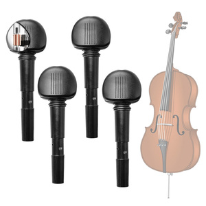 Juego de 4 Clavijas de Afinación para Violonchelo, Clavijas de Afinación Precisa para Violonchelos 4/4 y 3/4, para Luthiers, 12 mm o 14 mm - Product Image 6