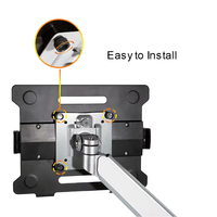 Charmount Accessoires informatiques de haute qualité, plateau pour ordinateur portable à utiliser avec des supports d'écran
