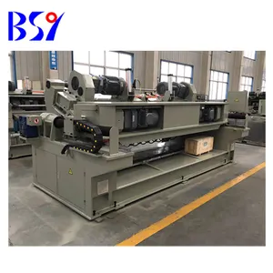 China BSY Auto Spindless veneer rotary lathe peeling machine for plywood making