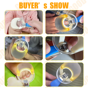 Meistverkaufter Baby-Nagelknipser Umweltfreundliche Nagelschere Großpackung Säuglingspflege-Maniküre-Set mit LED-Licht und Vergrößerungsglas - Product Image 6