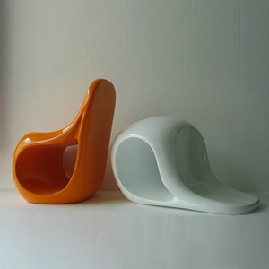 Y048 chaussure talon évidé chaise extérieur jardin balcon tabouret artistique fibre de verre écologique étanche entrepôt hôtel - Product Image 1