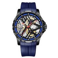 2021 AILANG chaud mécanique automatique mécanique montre creux haut de gamme marque étanche orologio automatico uomo hommes montres