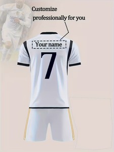 Customizable 2-piece football training suits are produced in our factory and can be customized.F10 - Product Image 3