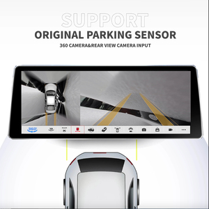 Écran multimédia de voiture 12,8 pouces Snapdragon Android 15 8 cœurs GPS WiFi 4G avec CarPlay et Android Auto intégrés pour BMW X5 E70/X6 <span class=keywords><strong>E71</strong></span> - Product Image 6