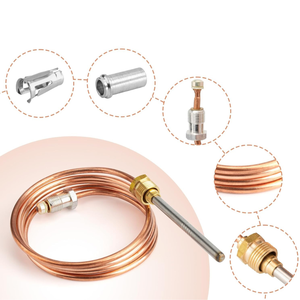 H-oneywell CQ100A1039เทอร์โมคัปเปิลขนาด30นิ้วทองแดงสำหรับเตาก๊าซหม้อต้มน้ำเครื่องทำน้ำอุ่นเครื่องกำเนิดแสงนำร่อง - Product Image 4