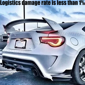 แต่งรถคาร์บอนไฟเบอร์สไตล์ GT 86 BRZ ด้านหลังสปอยเลอร์ปีกท้ายรถสำหรับ Subaru BRZ Toyota 86 GT86 - Product Image 2