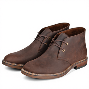 <span class=keywords><strong>Botas</strong></span> de Trabajo Ark Bird Casuales de Piel Auténtica de Ante Vacuno con Cordones Delanteros Antideslizantes y Cálidas para <span class=keywords><strong>Hombre</strong></span>, Talla Grande, Transfronterizas - Product Image 1