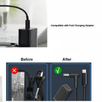 Câble de déclenchement PD 100W, câble convertisseur PD vers DC, câble de données de charge rapide pour ordinateur portable avec déclenchement PD