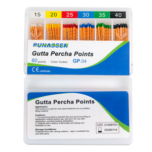 Pointe dentaire 04 conique Gutta Percha avec marquage mm - Product Image 2