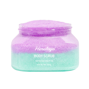 Gommage corporel exfoliant personnalisé OEM, hydratant en profondeur, nourrissant, à l'huile <span class=keywords><strong>d</strong></span>'amande douce, au beurre de karité et au sucre pour éliminer les peaux mortes - Product Image 6