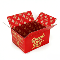 Boîte d'expédition de déménagement et de stockage de haute qualité avec logo personnalisé Emballage personnalisé par le fabricant pour les boîtes en papier