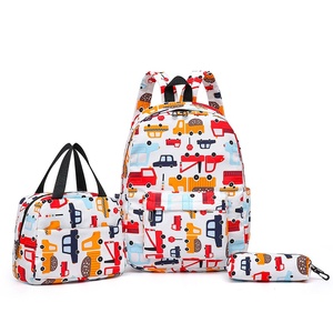 <span class=keywords><strong>Sac</strong></span> à <span class=keywords><strong>dos</strong></span> tendance 2026 en nylon imperméable imprimé, ensemble trois pièces, capacité 20-35L, pour garçons et filles, collégiens, activités de plein air - Product Image 2