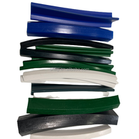 Barres de guidage en céramique Pvc, bandes de convoyeur Pvc avec taquet de déflecteur