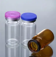 Bouteilles de stockage en verre de qualité médicale pour la conservation à long terme des poudres lyophilisées