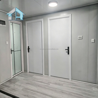 Maison préfabriquée en conteneur extensible 20 pieds 40 pieds Structure modulaire en acier 2 ou 3 chambres Petite maison pour Villa Hôtel Boutique Appartement
