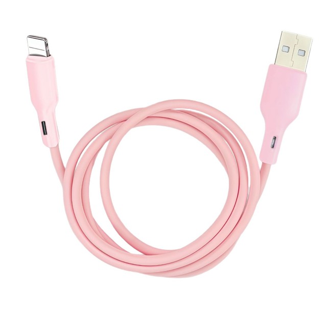 Type-C Soft Real Silicone Data Cable Skin Feel 3A Fast Charging for Mobile Phones Computers Compatible with for Huawei for Apple