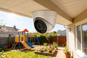 Caméra IA compatible Wi-Fi Full HD 1080P avec capteur CMOS, étanche IP55, pour la sécurité domestique intelligente <span class=keywords><strong>HomeKit</strong></span> et la sécurité commerciale/de vente au détail - Product Image 3