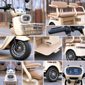 Tricycle électrique ZLT TP2C-E EEC L2e homologué pour la circulation en Allemagne, <span class=keywords><strong>France</strong></span>, <span class=keywords><strong>Espagne</strong></span> et sur le marché européen, facile à immatriculer - Product Image 6