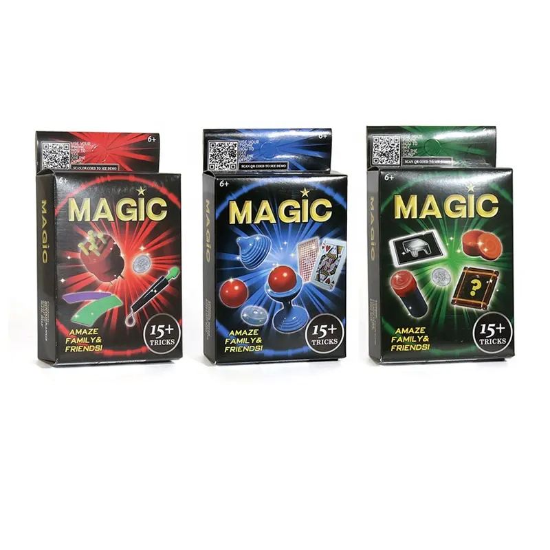 Kids play novelty magic game easy cool magic props toy magic tricks set