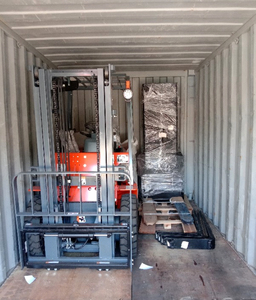 Peralatan Penanganan Material Berkualitas Tinggi, Beban Berat, Performa Tinggi 1.6T Forklift Hidrolik CDD16 Mini Electric Walking Stacker - Product Image 2
