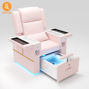 Großhandelspreis Luxus Pediküre-Stuhl Fuß-Spa 2025 Pediküre Spa-Sessel mit Rohrloser Whirlpool- & Heizfunktion - Product Image 4