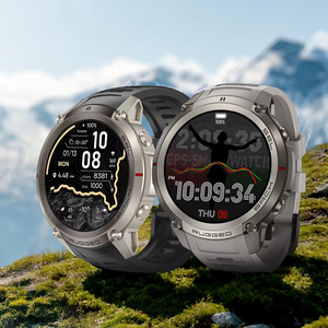 Smartwatch Impermeabile 5ATM per Uomo con Bluetooth, Notifiche APP, Musica, GPS, Registrazione del Movimento <span class=keywords><strong>e</strong></span> Tracciamento del Percorso - Product Image 1