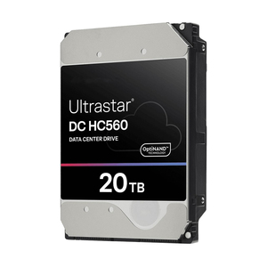 WUH722020BLE6L4 HC560 Disco Duro Interno Empresarial de Helio de 20 TB y 3.5 Pulgadas SATA 6 Gb/s, 7200 RPM, 512 MB de Caché, <span class=keywords><strong>CMR</strong></span>, para Servidor, RAID, NAS - Product Image 1