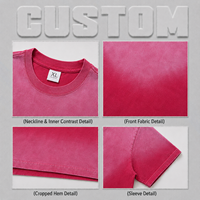 Camisa de manga corta para hombre, estilo vintage, de algodón puro, semiteñida, de alta resistencia, 300g, corte holgado, para verano, personalizada.