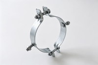 Collier de serrage pour poteau galvanisé à chaud en acier au carbone pour matériel de ligne électrique