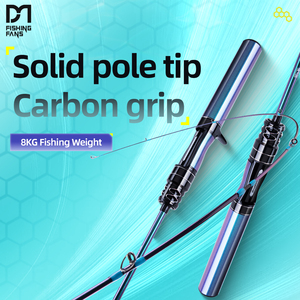 Daqingfeng <span class=keywords><strong>MK</strong></span> เบ็ดตกปลาคาร์บอนไฟเบอร์น้ำหนักเบามาก1-8กรัมเหยื่อล่อปลาเทราท์แบบหมุนคันเบ็ดน้ำหนักเบาเป็นพิเศษ - Product Image 2