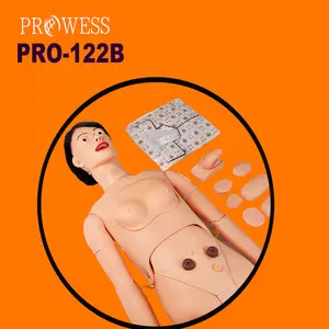 PRO-122B 합리적인 가격 하이 퀄리티 고급 전체 기능 간호 manikin 의료 신체 연습 manikin 남성/여성 모델