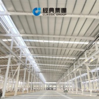 Estructura de Acero de Alta Resistencia para Taller o Almacén, Construcción de Estructura Metálica a Medida para Uso Industrial