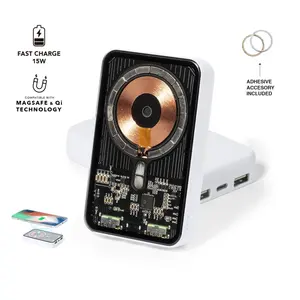 Batería Externa Inalámbrica Transparente, Dispositivos Personalizados - Product Image 4