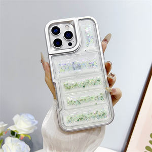 Custodia per telefono di lusso a prova di caduta <span class=keywords><strong>trasparente</strong></span> con stelle Glitter Bling piumino custodia per telefono <span class=keywords><strong>Honor</strong></span> Magic7 <span class=keywords><strong>Lite</strong></span> - Product Image 1