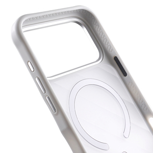 Fundas Magnéticas Transparentes Blancas de TPU y PC para iPhone 17 Pro Max, Acabado Mate, Antigolpes, Sensación de Piel - Product Image 5