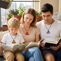Offre Spéciale : Pendentif en Améthyste Naturelle, Nœud Celtique Irlandais Semi-Créatif, Pierre de Guérison en Cristal pour Collier DIY ou Cadeau Tendance