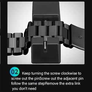 Digital Watch Quartz Watch Tool with Spare Pin Strap Link Detachable <b>Bracelet</b> <b>Metal</b> Strap Adjuster Strap Tool Accessory - Product Image 3